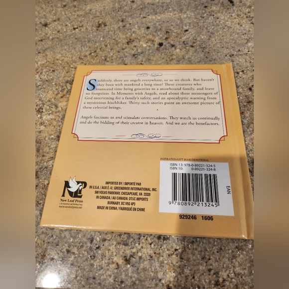 ANGELIC🎄 LENOX /Angel Ornament/ Angels Book                          NWT - Picture 5 of 5